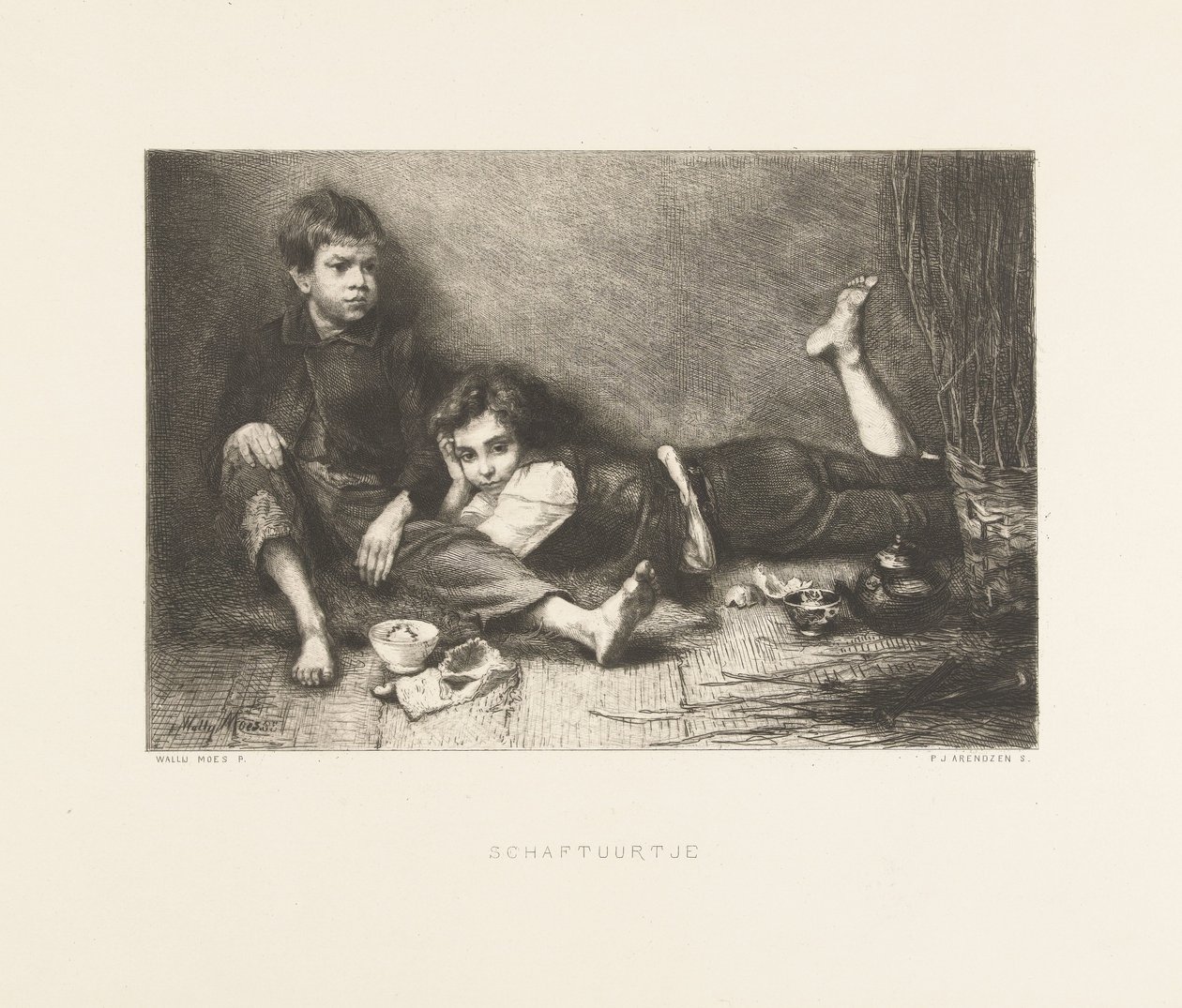 Mittagspause von Petrus Johannes Arendzen