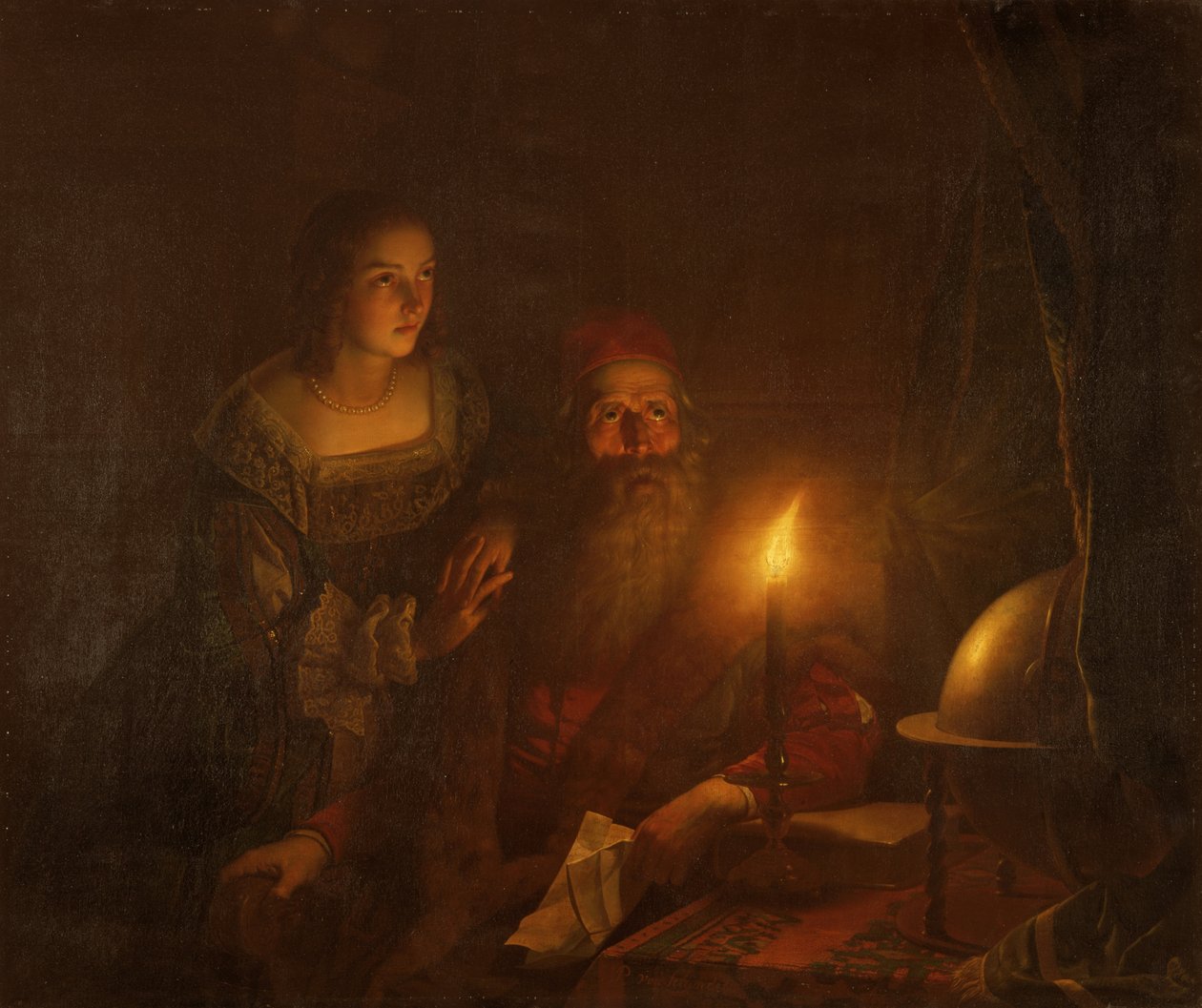 Etienne Van den Bergh fälschlicherweise des Verrats beschuldigt von Petrus van Schendel