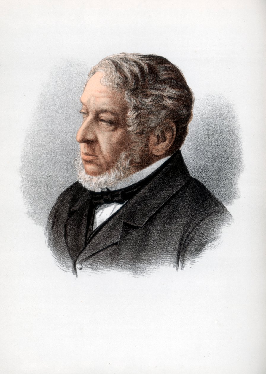 Nathan Rothschild, 1. Baron Rothschild, britischer Bankier und Politiker, ca. 1890 von Petter and Galpin Cassell
