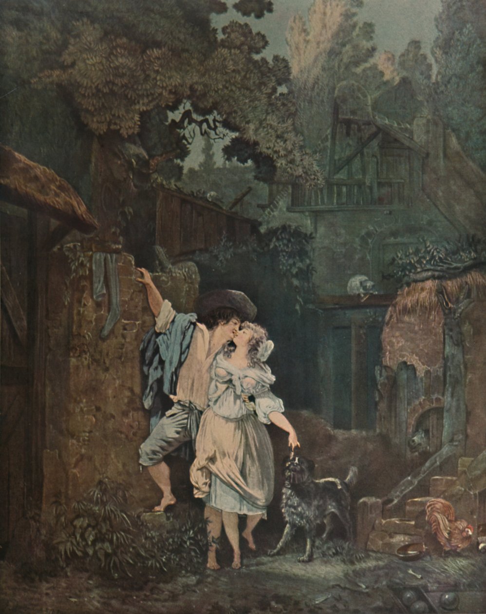 LEscalade, Ou Les Audieux Du Matin, 1787 von Philibert Louis Debucourt