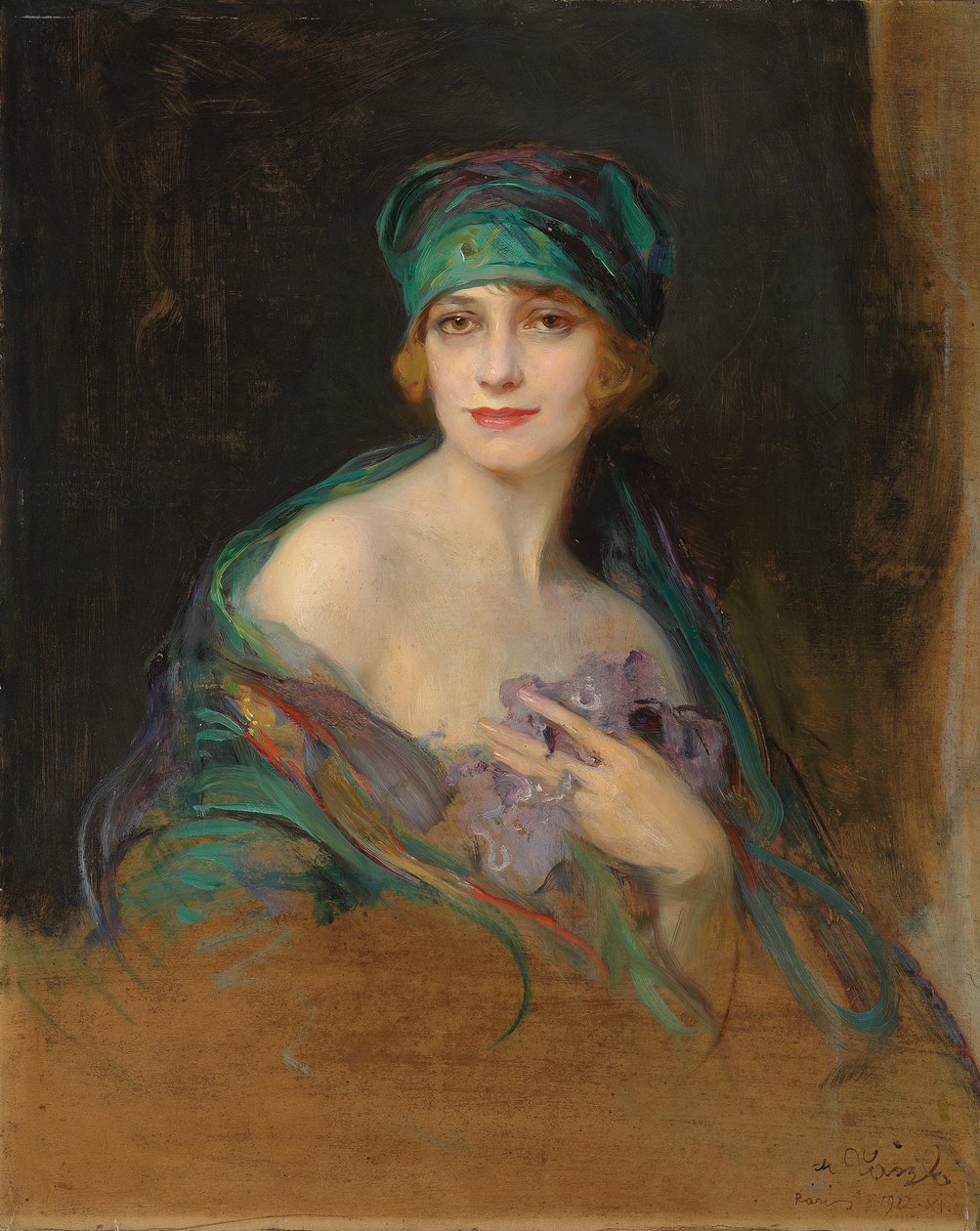 Porträt von Prinzessin Ruspoli, Herzogin de Gramont (1888-1976) von Philip Alexius de Laszlo