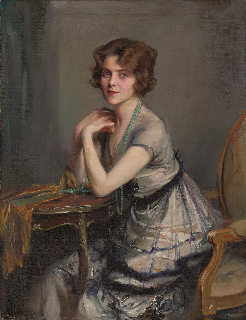 Porträt von Winnie Melville, Mrs von Philip Alexius de Laszlo
