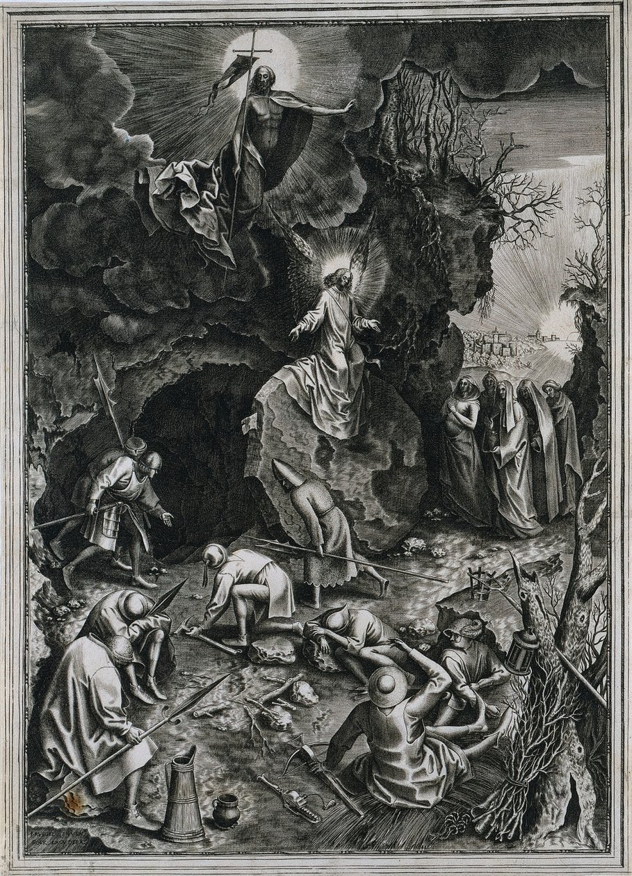 Die Auferstehung Christi von Philip Galle