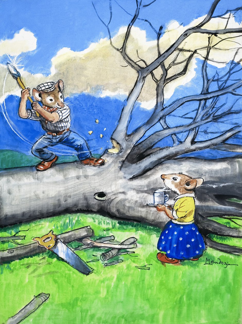 Die Stadtmaus und die Landmaus von Philip Mendoza