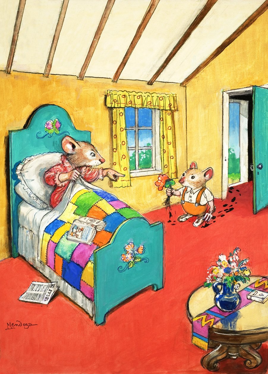 Stadtmaus und Landmaus von Philip Mendoza