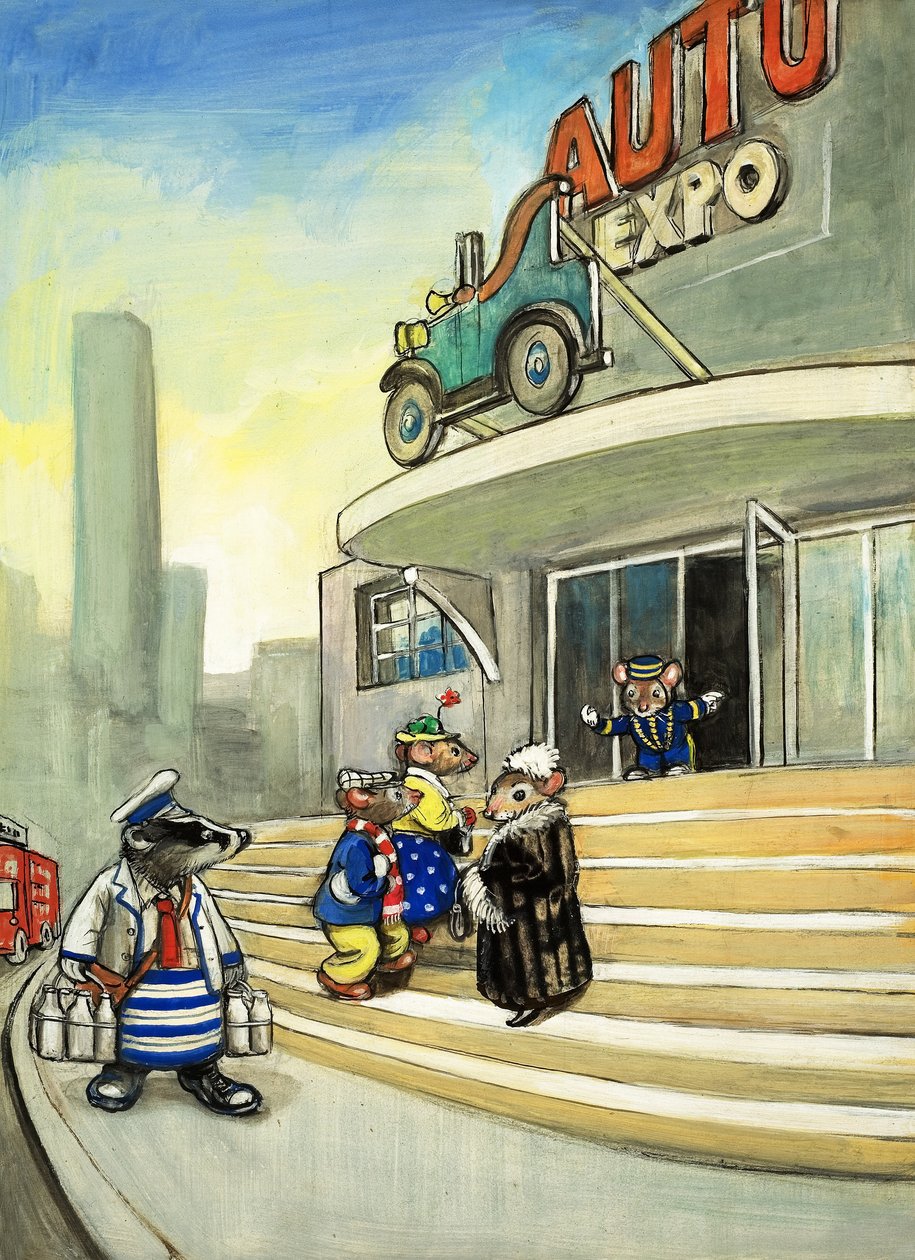 Stadtmaus und Landmaus von Philip Mendoza