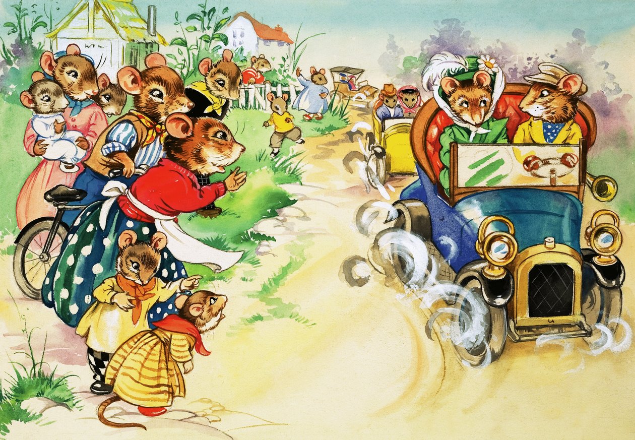 Stadtmaus und Landmaus von Philip Mendoza