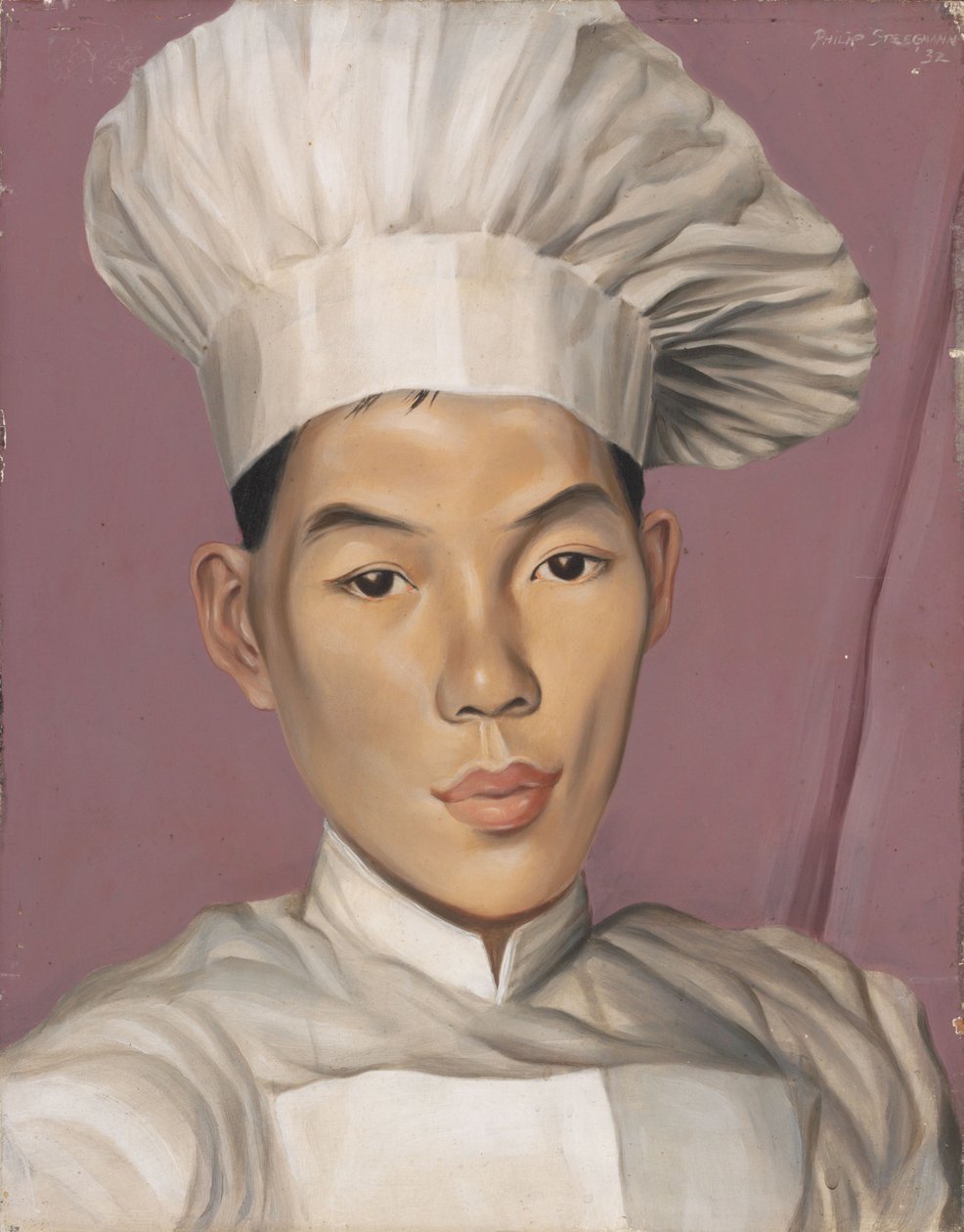 Der chinesische Koch (Porträt von Hing) von Philip Steegman