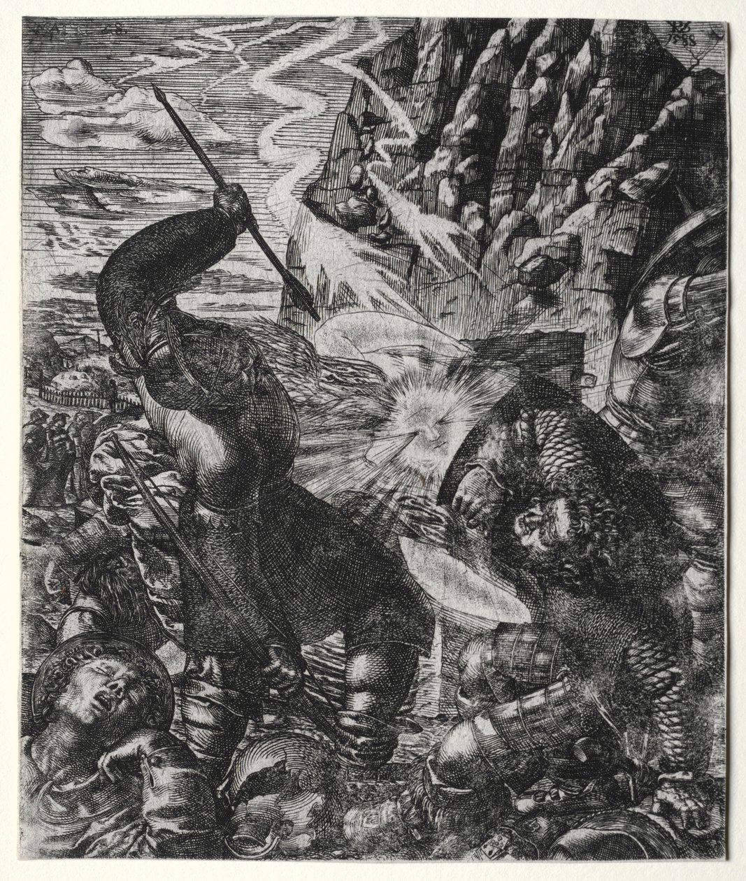 Die Auferstehung, 1588 von Philipp Uffenbach