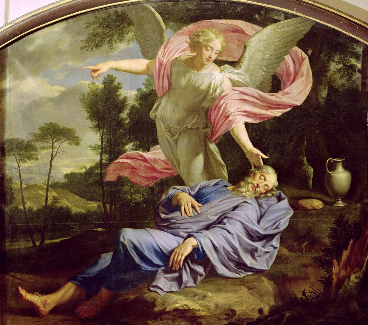Der Traum von Elia, 1650-55 von Philippe de Champaigne