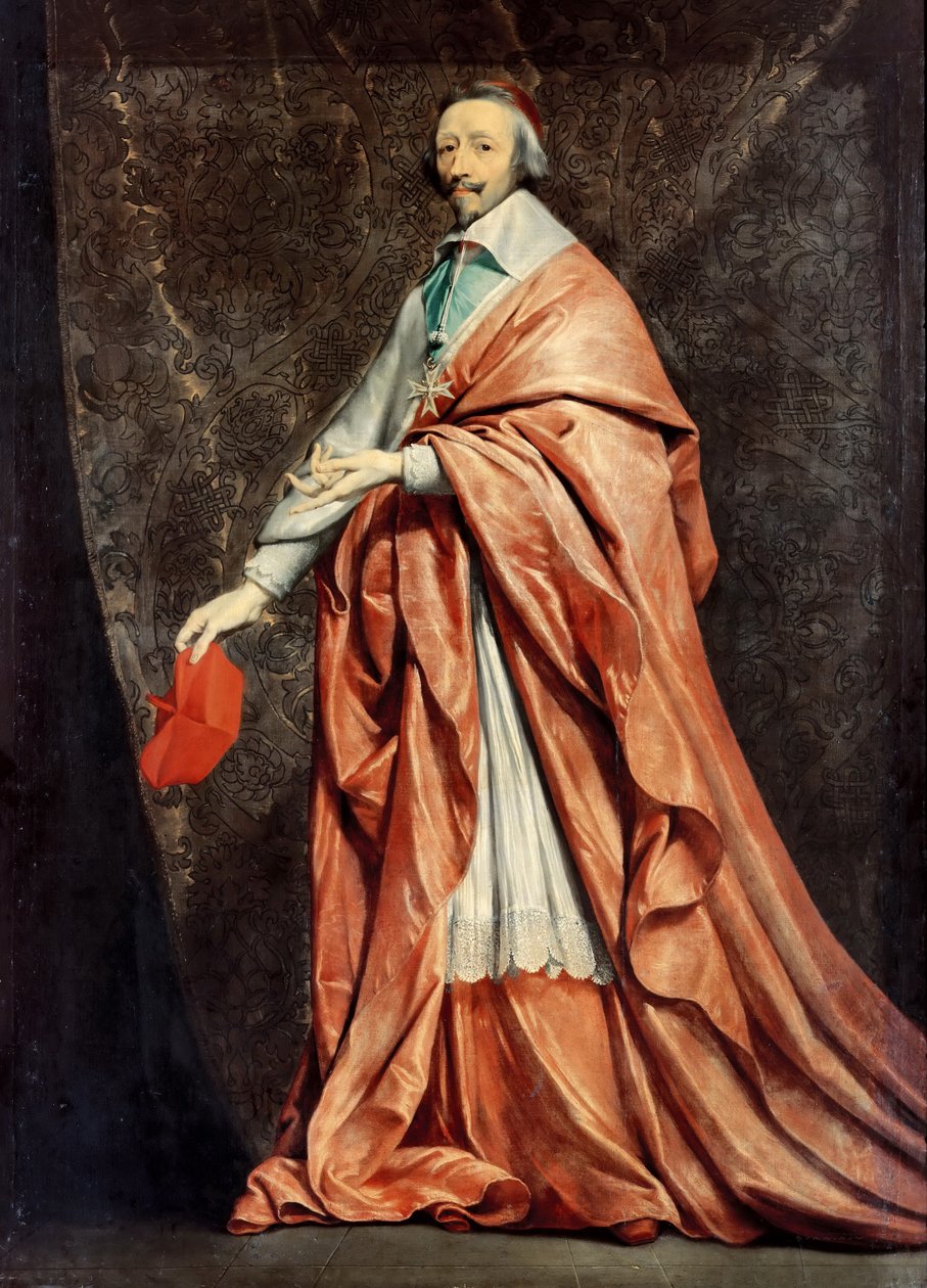 Kardinal de Richelieu von Philippe de Champaigne: Kunstdruck