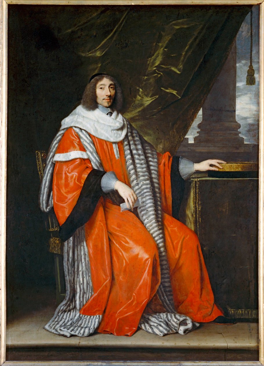 Jean-Antoine de Mesme, Präsident im Parlament von Paris von Philippe de Champaigne