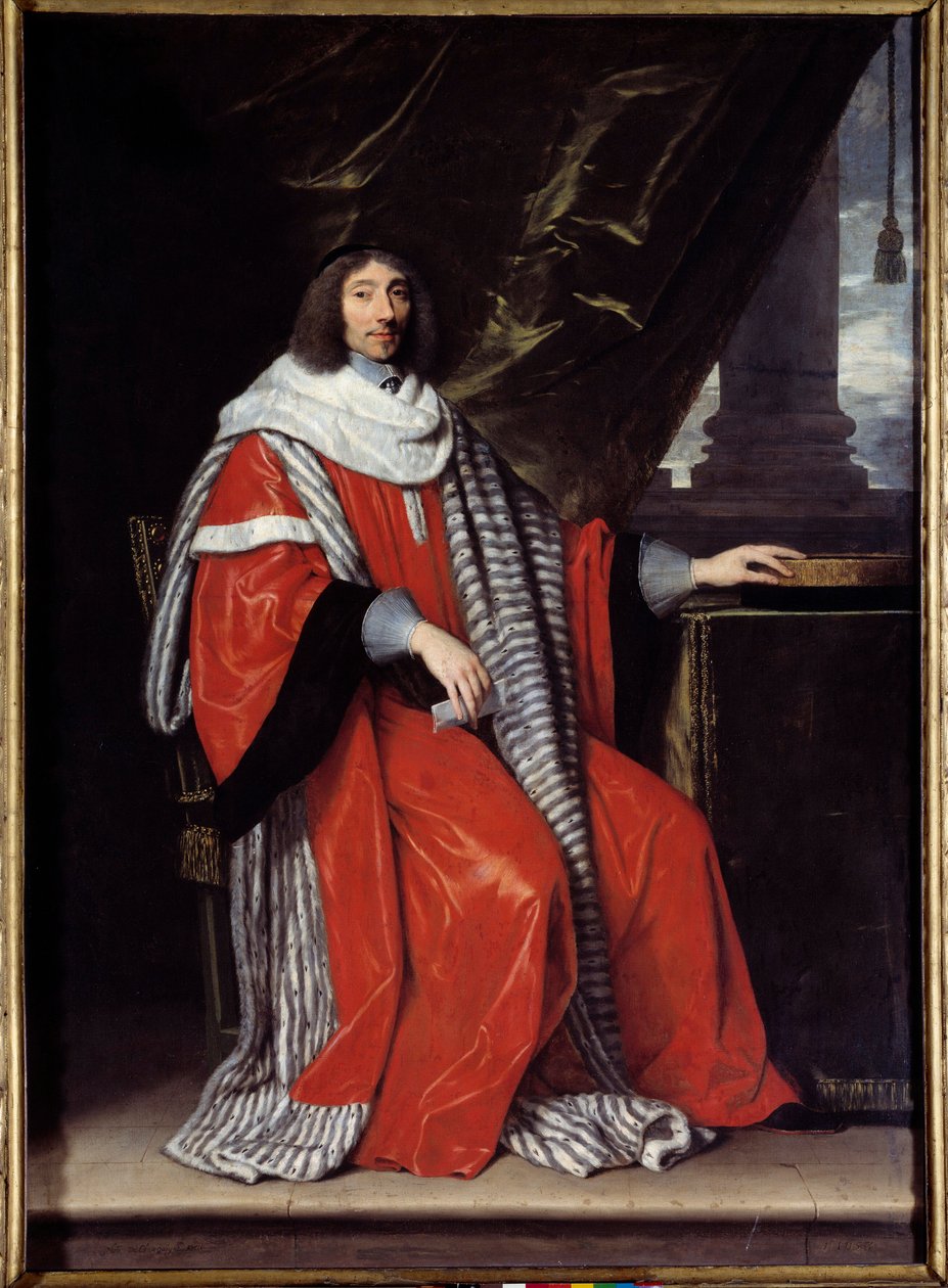 Ganzkörperporträt von Jean Antoine de Mesme von Philippe de Champaigne