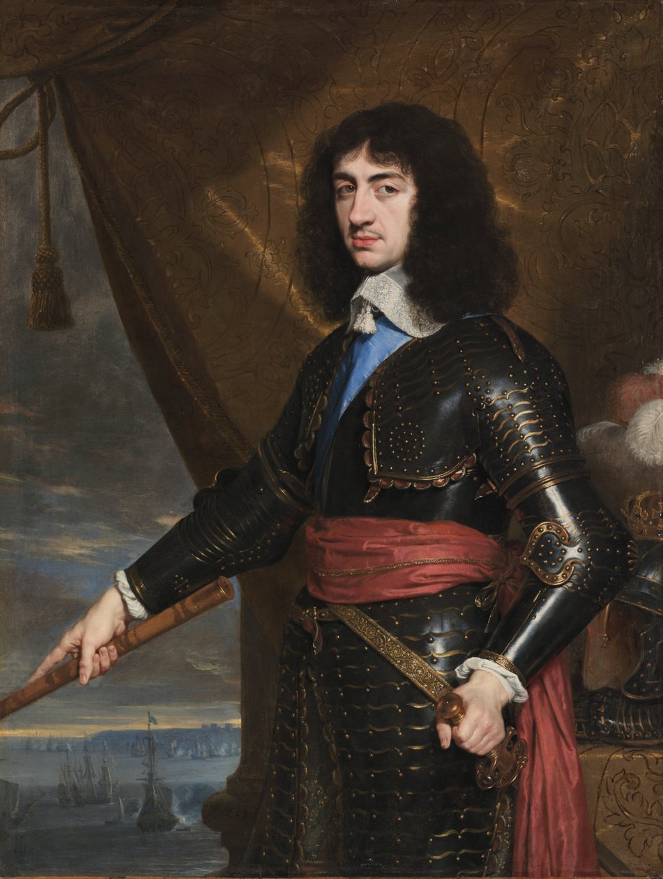 Porträt von König Karl II. von England von Philippe de Champaigne