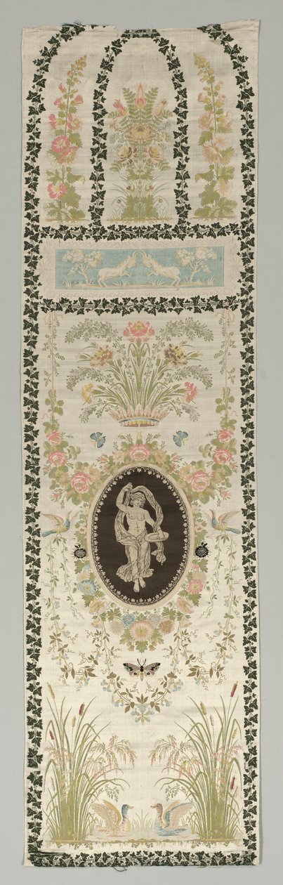 Wandverkleidung mit klassischer Figur, späte 1700er - frühe 1800er Jahre von Philippe de Lasalle