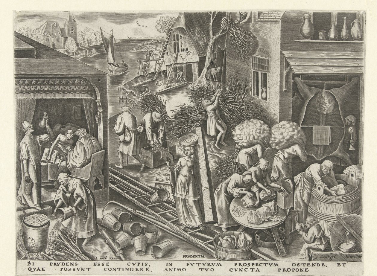Vorsicht (Die sieben Tugenden) von Philips Galle