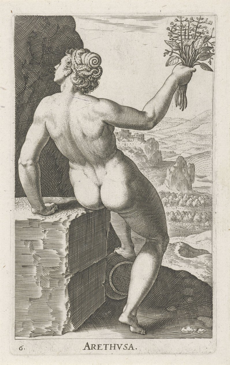 Wassernymphe Arethusa von Philips Galle