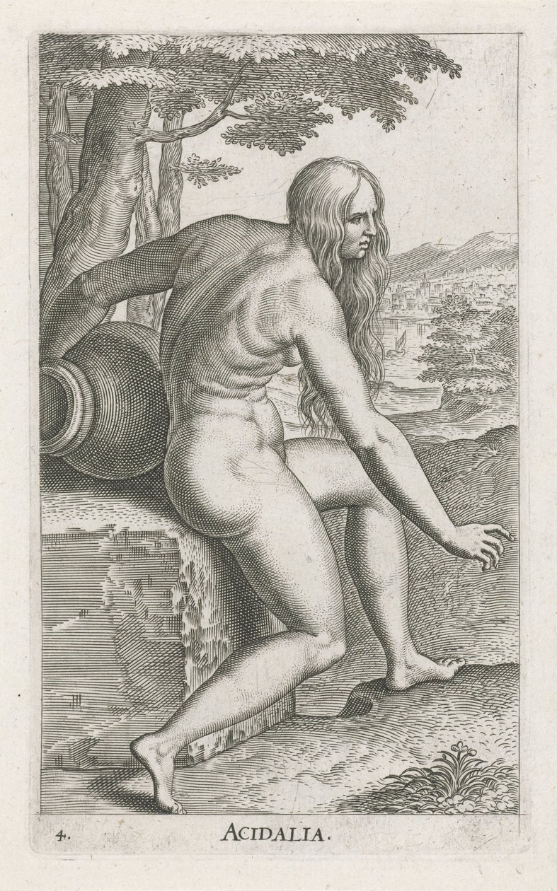 Wassernymphe Venus Acidalia von Philips Galle