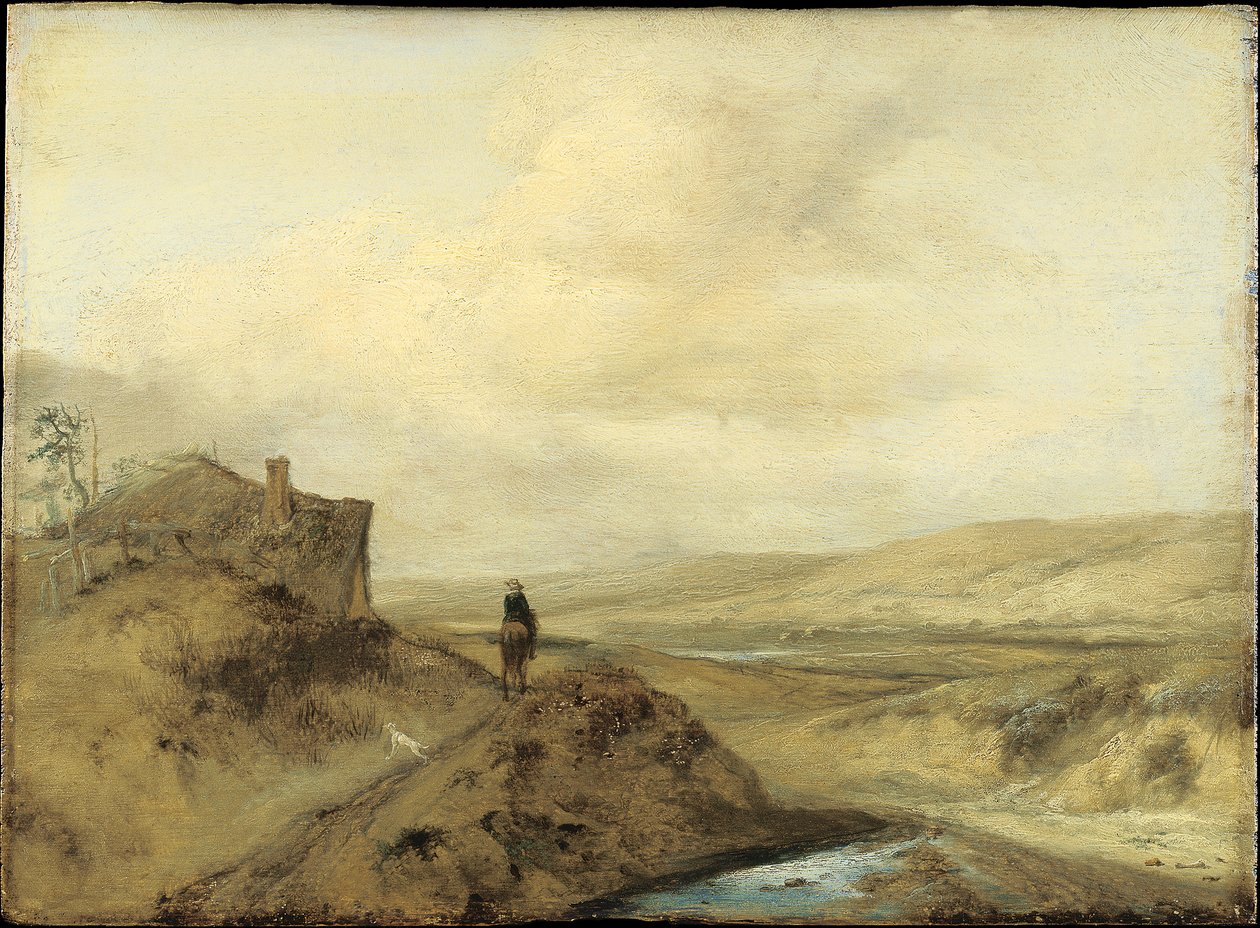 Reiter in den Dünen von Philips Wouwerman