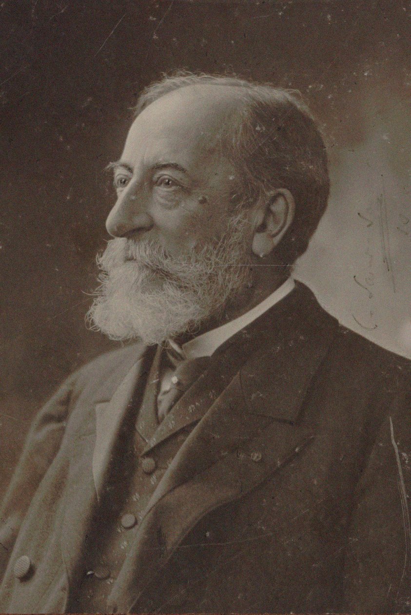 Porträt des Komponisten Camille Saint-Saëns, 1910 von Photo studio Nadar.