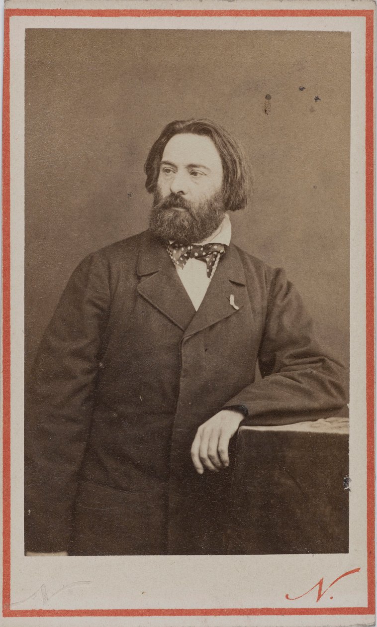 Porträt des Pianisten und Komponisten Émile Prudent von Photo studio Nadar.