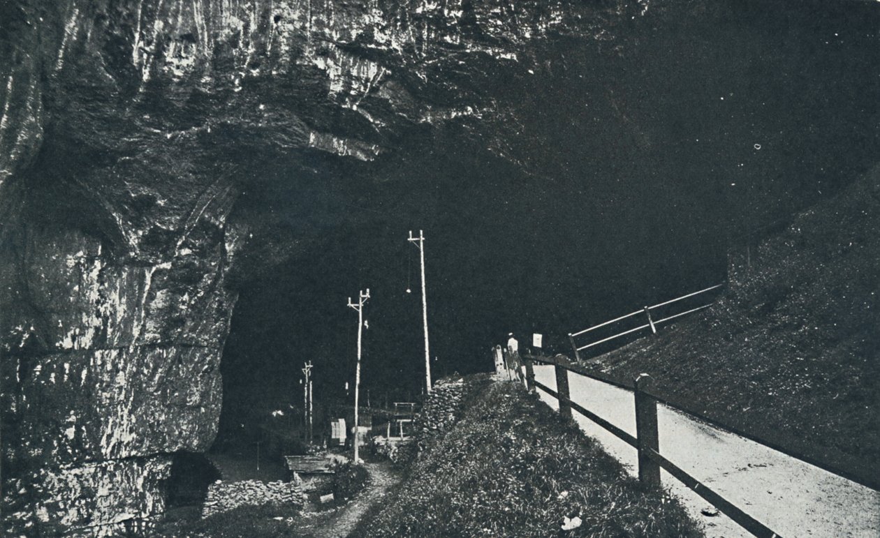Peak Cavern, 1910 von Photochrom Co Ltd of London