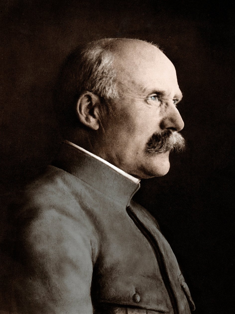 Porträt von Marschall Philippe Pétain, ca. 1916-1917 von Photographer French