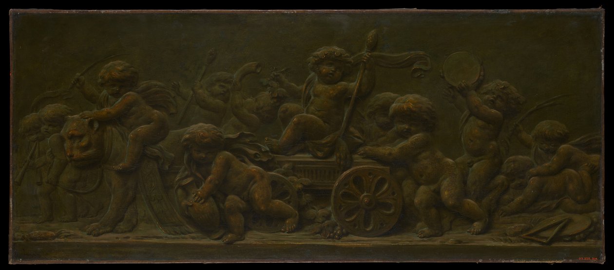 Der Triumph des Bacchus, 1780er Jahre von Piat Joseph Sauvage