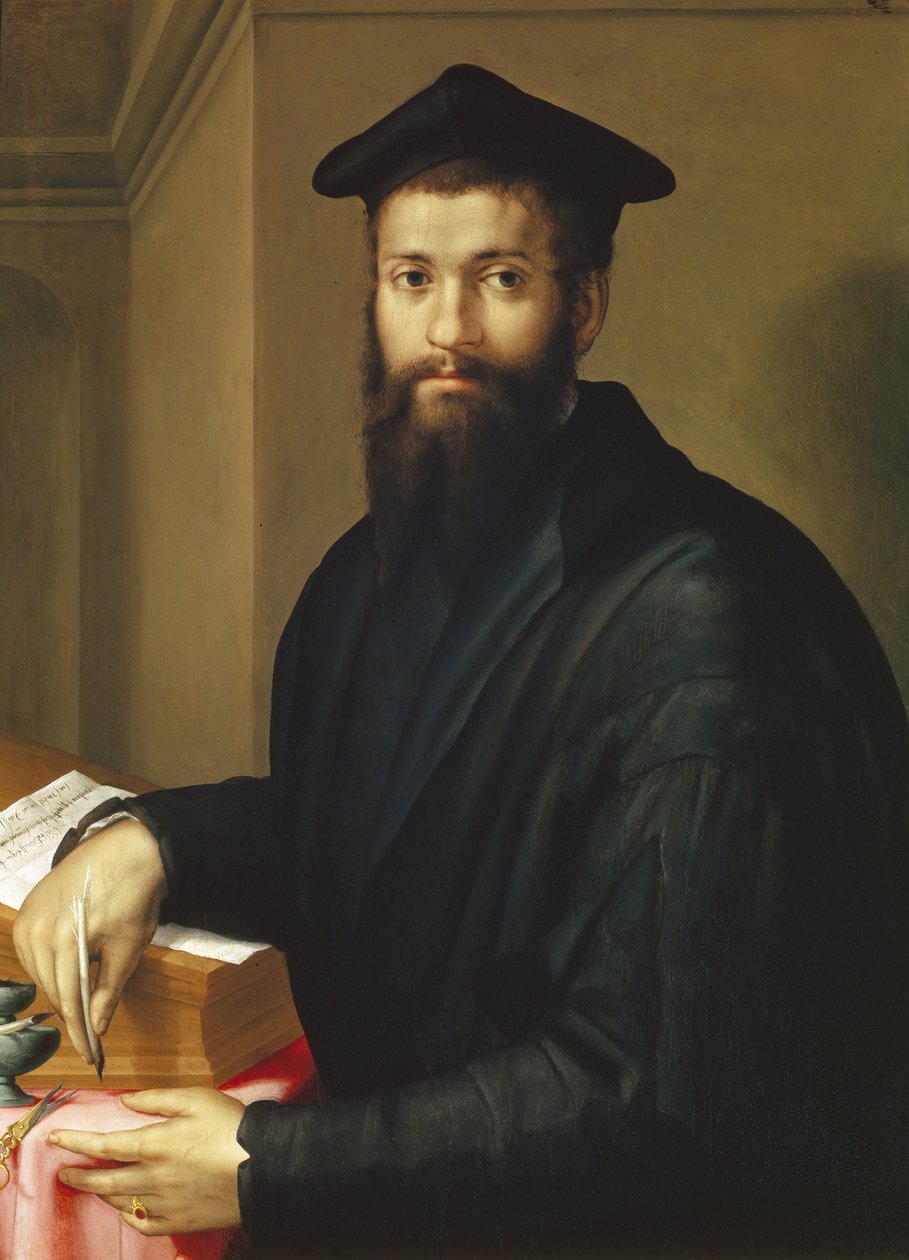 Porträt von Kardinal Giovanni Salviati von Pier Francesco di Jacopo Foschi