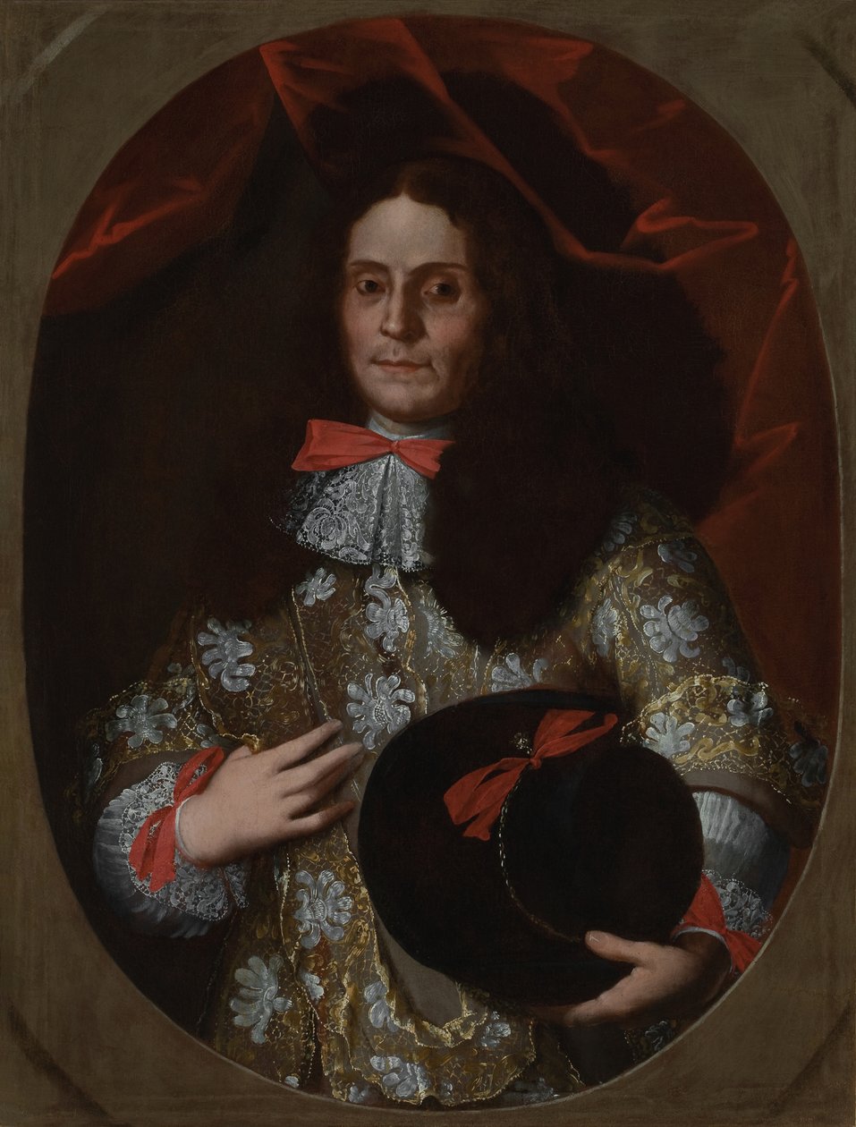 Porträt eines Mannes, zweite Hälfte des 17. Jahrhunderts von Pierfrancesco Cittadini