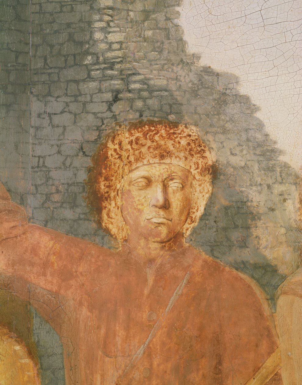 Geburt Christi, 1470-50 (Detail) von Piero della Francesca