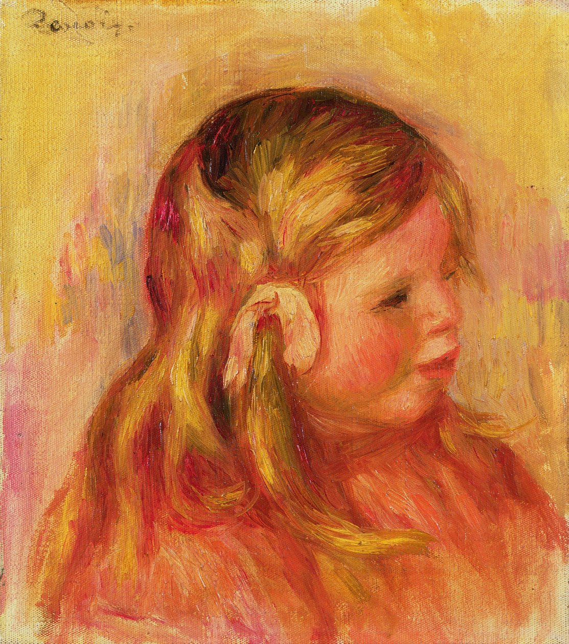 Claude Renoir, 1908 von Pierre Auguste Renoir