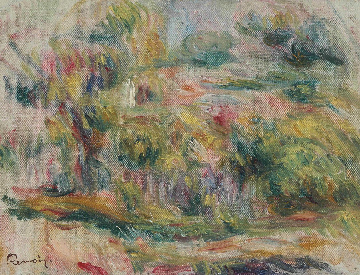Landschaft von Pierre-Auguste Renoir