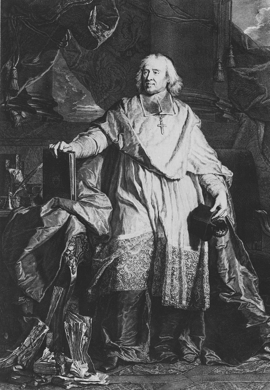 Jacques Bénigne Bossuet von Pierre Imbert Drevet