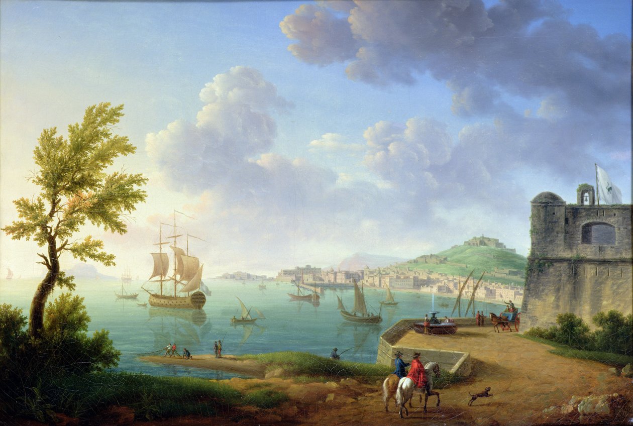 Blick auf Neapel vom Castel dell