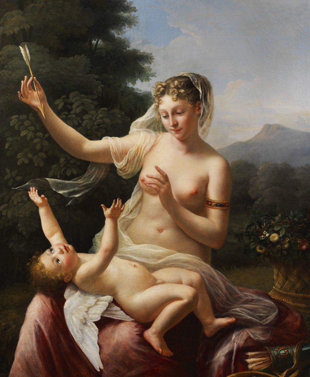 Venus und Amor von Pierre Maximilien Delafontaine