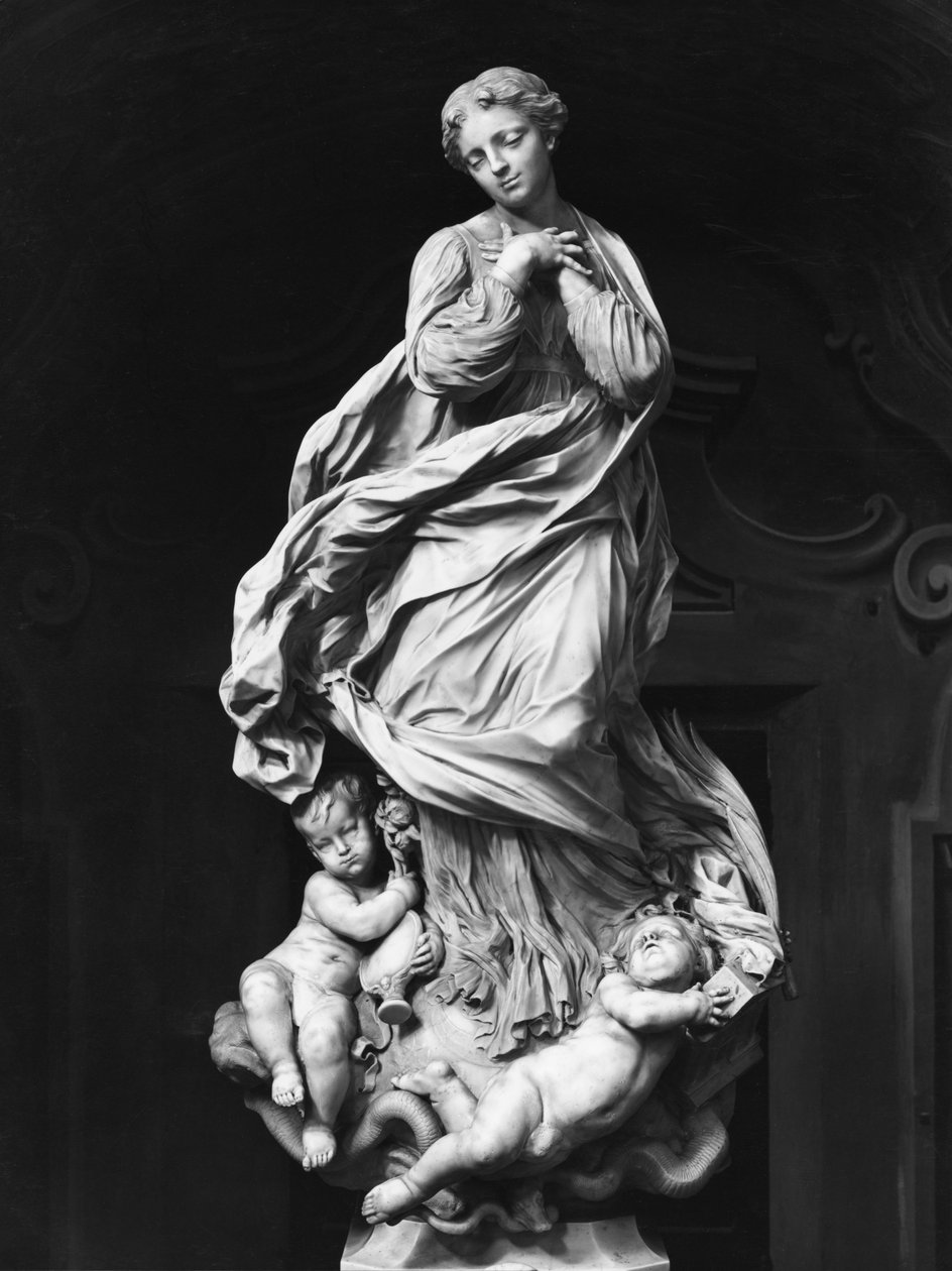 Unbefleckte Empfängnis, ca. 1665 von Pierre Puget