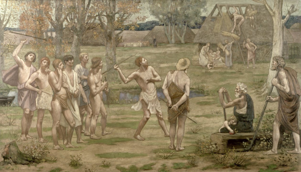 Ludus Pro Patria, 1883 von Pierre Puvis de Chavannes