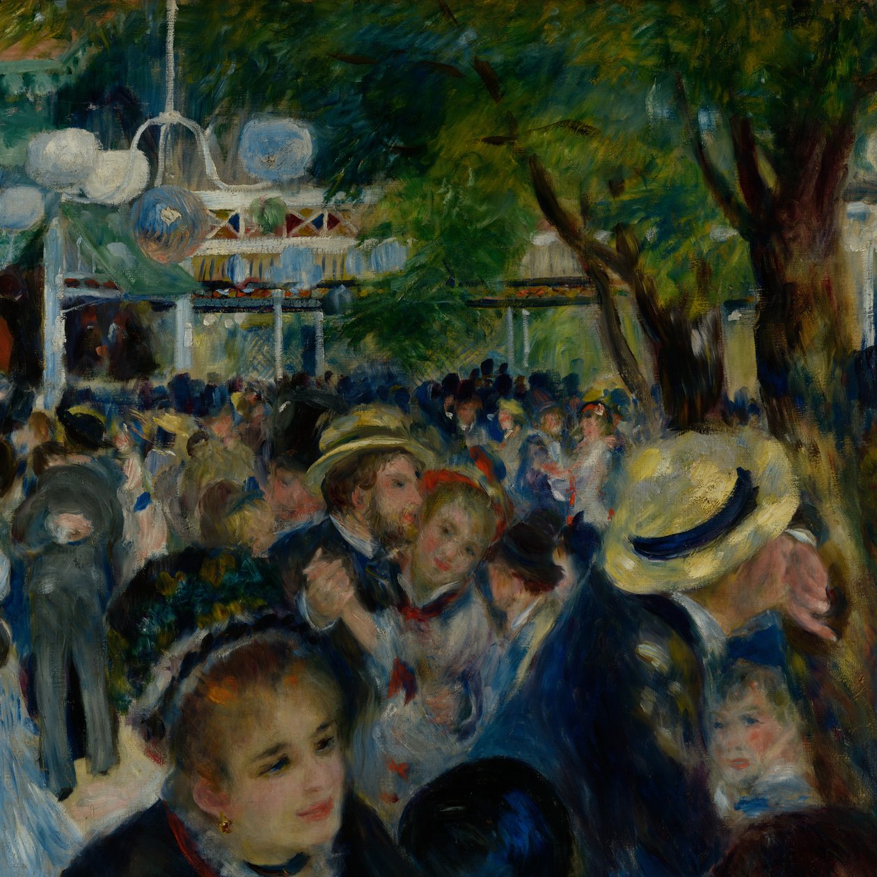 Bal du moulin de la Galette von Pierre-Auguste Renoir