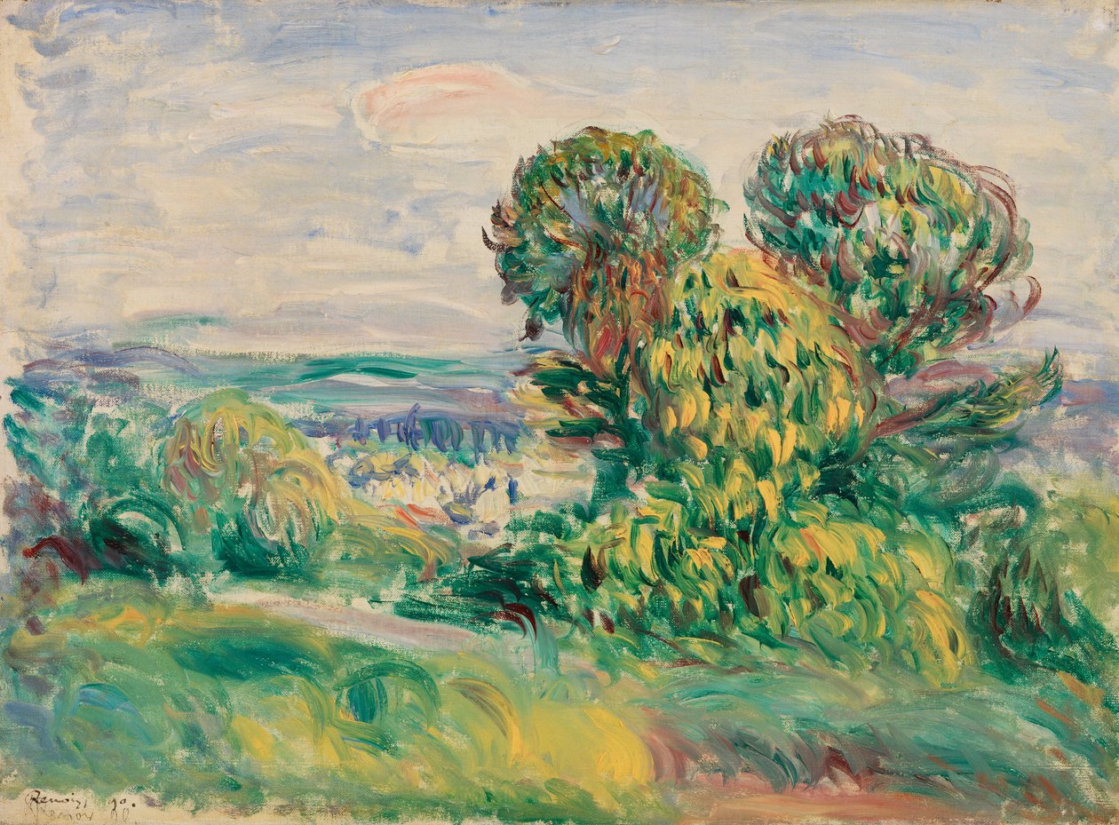Landschaft von Pierre-Auguste Renoir