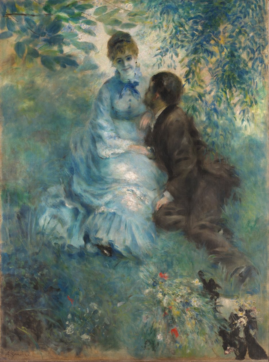Liebende von Pierre-Auguste Renoir