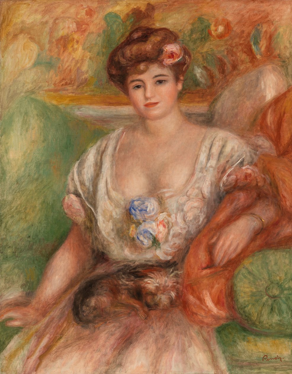 Porträt von Misia Sert von Pierre-Auguste Renoir
