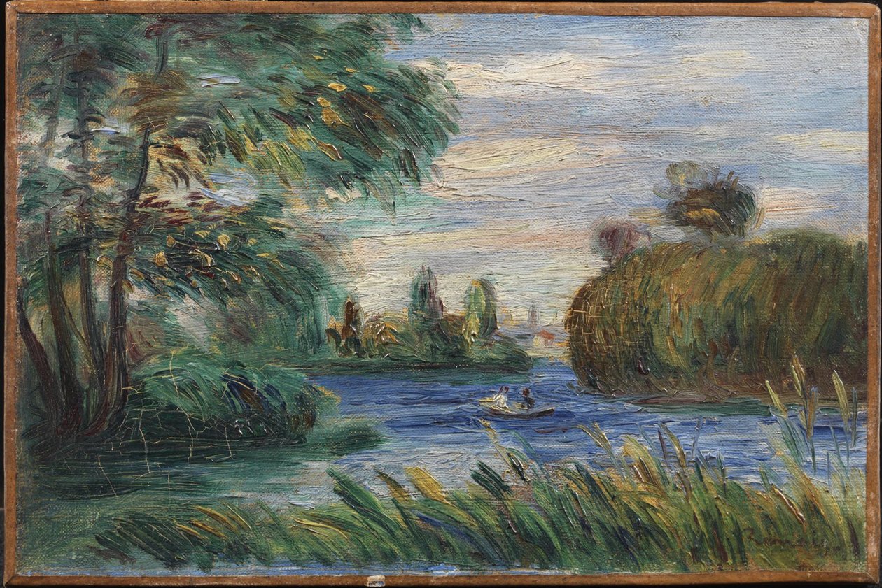 Flusslandschaft von Pierre-Auguste Renoir