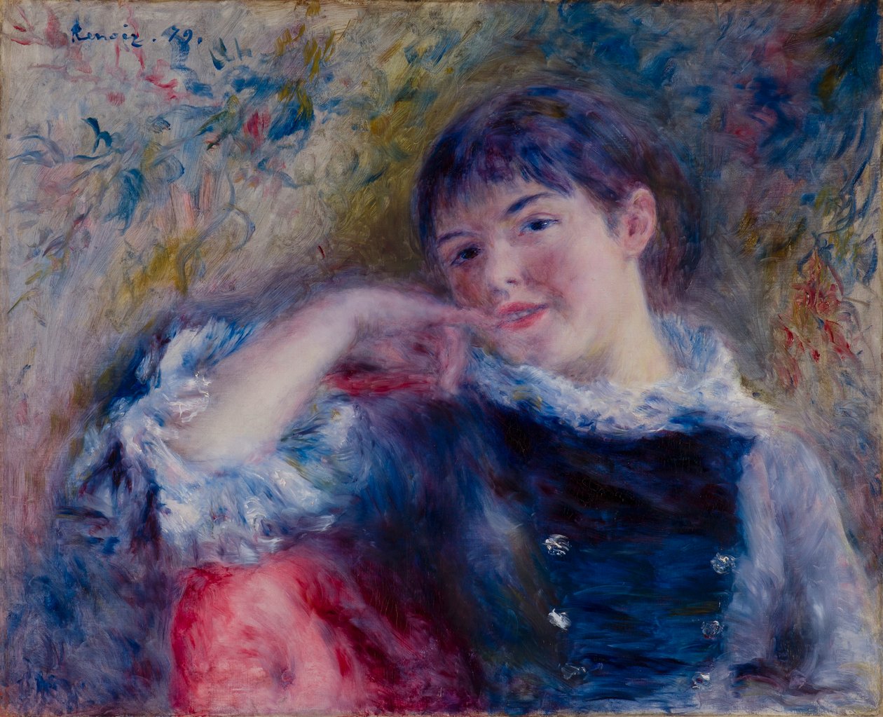 Die Träumerin von Pierre-Auguste Renoir