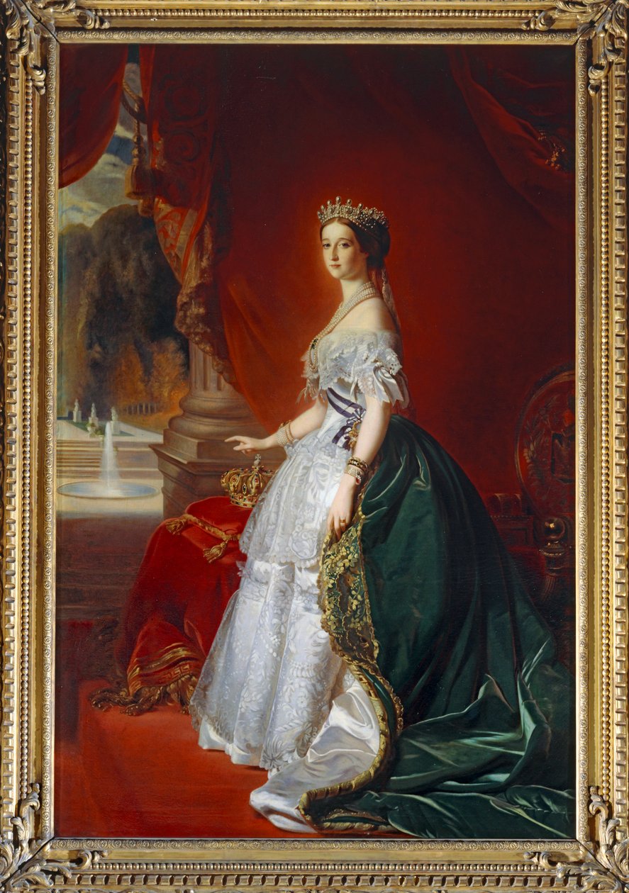 Porträt der Kaiserin Eugenie von Pierre Désiré Guillemet