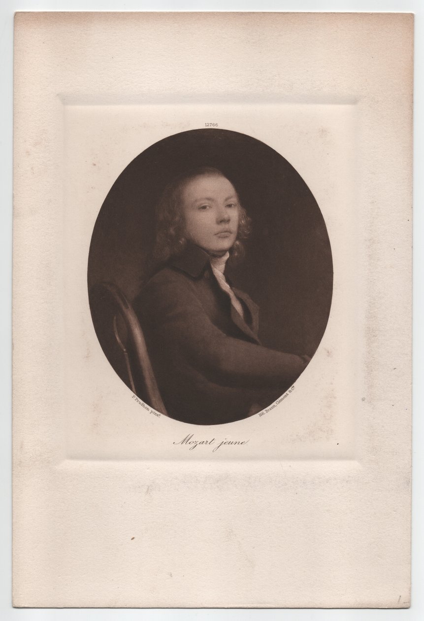 Mozart jeune (ca. 1900, Illustration) von Pierre Paul Prud