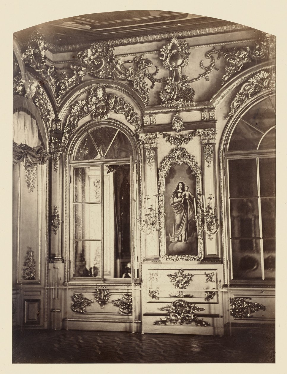 Palais de Tsarskoe-Selo, Kaiserliche Tribüne der Kapelle von Pierre Ambrose Richebourg