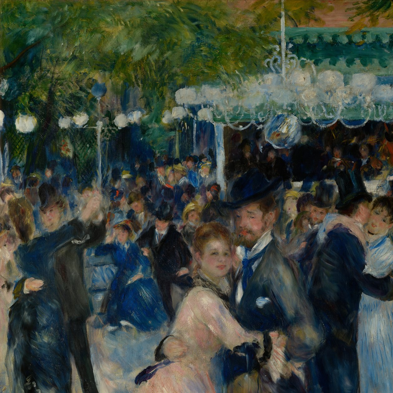 Bal du moulin de la Galette von Pierre-Auguste Renoir
