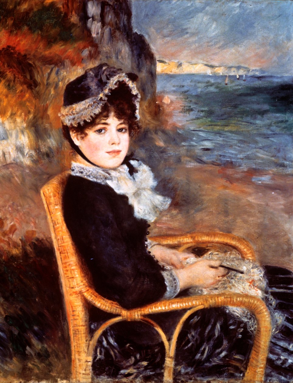 Am Meeresufer, 1883 von Pierre-Auguste Renoir