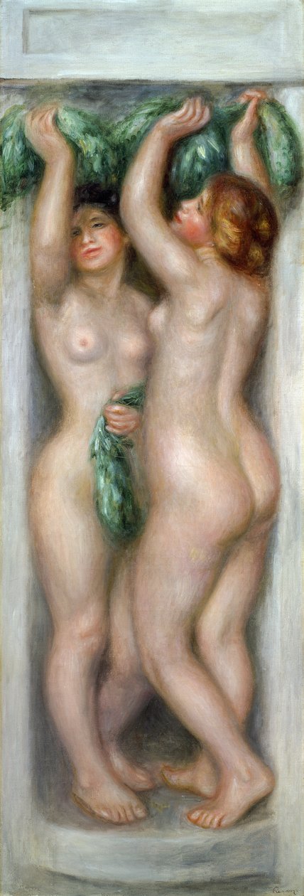 Karyatiden, ca. 1910 von Pierre Auguste Renoir